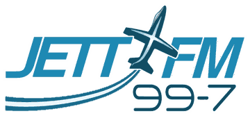 JETT FM 99-7 or 99-7 JETT FM logo