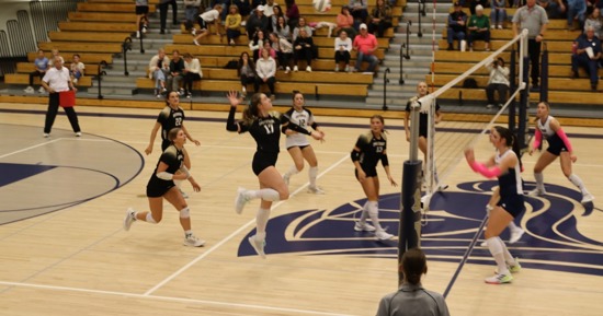 Northwest Volleyball Hangs On In Five At York 