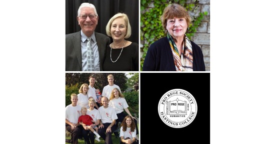 2026 Pro Rege Society inductees include John DeBoer family, Krieger Electric, Ruth Moore ‘69